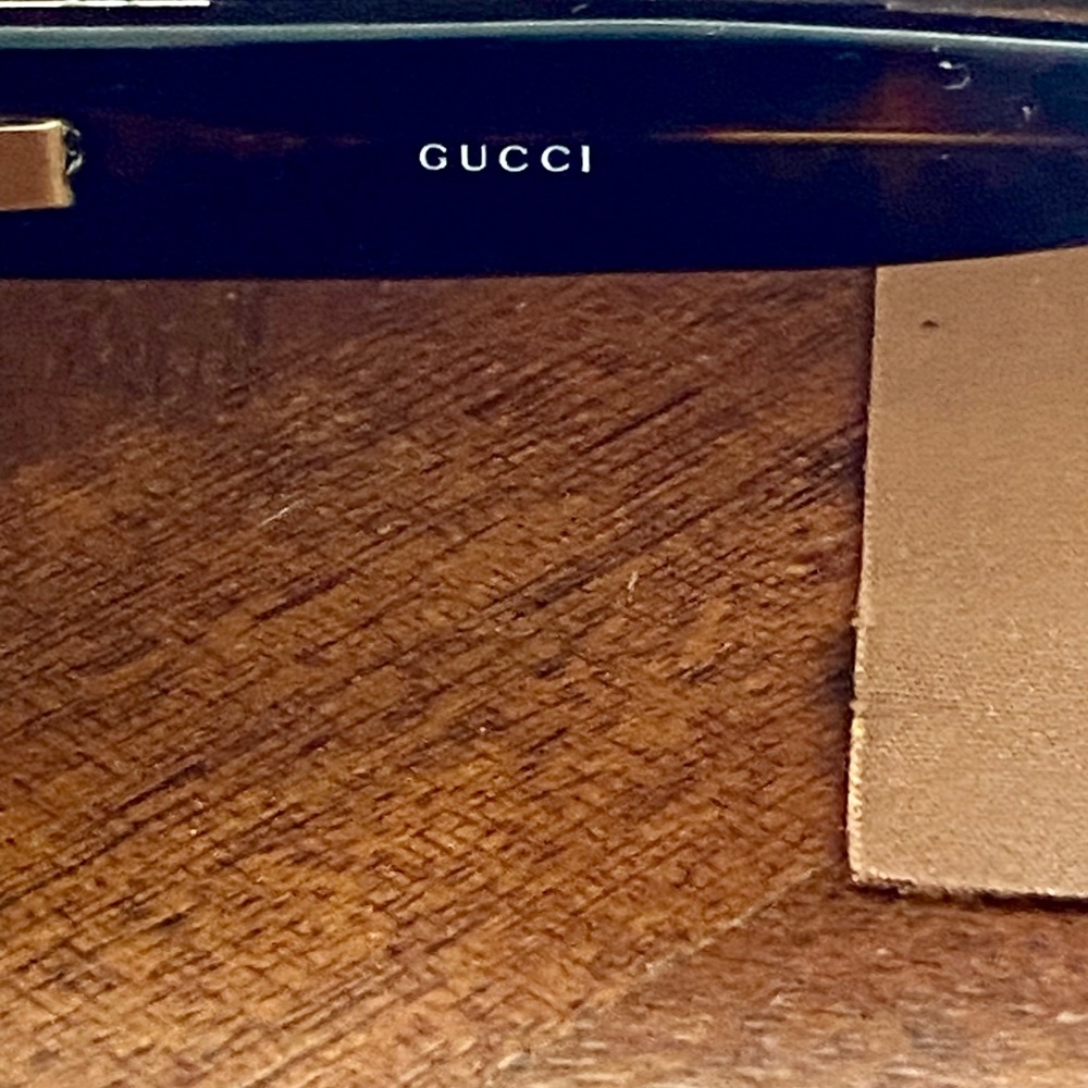 GUCCI Never Worn Wayfarer Tortoise Sunglasses w/ Box & Case - Picture 7 of 12